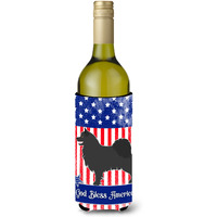 "Caroline's Treasures Swedish Lapphund American Decorative Bottle Hugger, 750 ml, Multicolor"