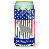 "Caroline's Treasures Schnauzer American Decorative Can Hugger, Tall Boy, Multicolor"