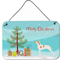 "Caroline's Treasures Ariege Pointer Christmas Metal Print, 8hx12w, Multicolor"