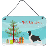 "Caroline's Treasures English Springer Spaniel Metal Print, 8hx12w, Christmas Tree"