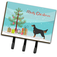 "Caroline's Treasures Gordon Setter Christmas Wall Hook, Triple, Multicolor"