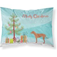 "Caroline's Treasures Rhodesian Ridgeback Christmas Pillowcase, Standard, Tree"
