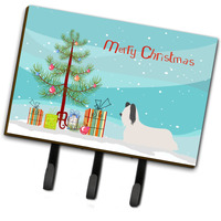 "Caroline's Treasures Skye Terrier Wall Hook, Triple, Christmas Tree"