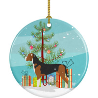 "Caroline's Treasures Hamiltonstvare Christmas Ceramic Ornament, Multicolor"