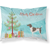 "Caroline's Treasures German Shorthaired Pointer Christmas Pillowcase, Standard, Tree"