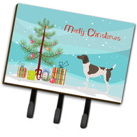 "Caroline's Treasures German Shorthaired Pointer Christmas Wall Hook, Triple, Multicolor"