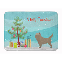 "Caroline's Treasures Cairn Terrier Christmas Floor Mat, 19hx27w, Multicolor"