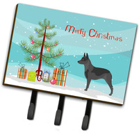 "Caroline's Treasures Australian Cattle Dog Wall Hook, Triple, Christmas Tree"