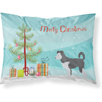 "Caroline's Treasures PUMI Pillowcase, Standard, Christmas Tree"
