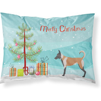 "Caroline's Treasures Malinois Pillowcase, Standard, Christmas Tree"