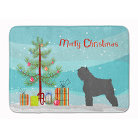 "Caroline's Treasures Bouvier des Flandres Christmas Floor Mat, 19hx27w, Multicolor"
