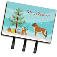 "Caroline's Treasures Belgian Tervuren Christmas Wall Hook, Triple, Multicolor"