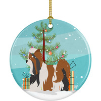 Caroline's Treasures Biewer Terrier Christmas Ceramic Ornament