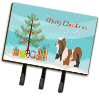 "Caroline's Treasures Biewer Terrier Christmas Wall Hook, Triple, Multicolor"
