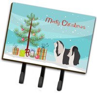 "Caroline's Treasures Havanese Wall Hook, Triple, Christmas Tree"