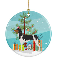 Caroline's Treasures Brazilian Terrier Christmas Ceramic Ornament