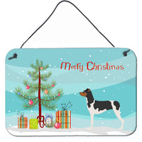 "Caroline's Treasures Brazilian Terrier Christmas Metal Print, 8hx12w, Multicolor"