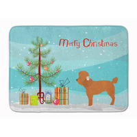 "Caroline's Treasures Toy Poodle Christmas Floor Mat, 19hx27w, Multicolor"
