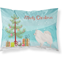 "Caroline's Treasures German Spitz Pillowcase, Standard, Christmas Tree"