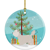 Caroline's Treasures Westie Christmas Ceramic Ornament
