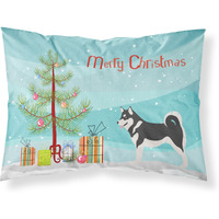 "Caroline's Treasures Alaskan Malamute Christmas Pillowcase, Standard, Tree"