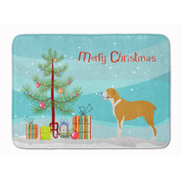"Caroline's Treasures Belgium Mastiff Christmas Floor Mat, 19hx27w, Multicolor"