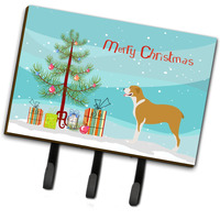 "Caroline's Treasures Belgium Mastiff Christmas Wall Hook, Triple, Multicolor"