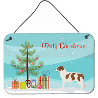 "Caroline's Treasures Aidi Atlas Mountain Dog Christmas Metal Print, 8"" x 12"", Multicolor"