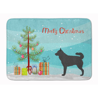 "Caroline's Treasures Mudi Christmas Floor Mat, 19hx27w, Multicolor"