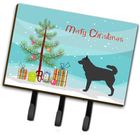 "Caroline's Treasures Mudi Christmas Wall Hook, Triple, Multicolor"