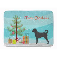 "Caroline's Treasures Labradoodle Christmas Floor Mat, 19hx27w, Multicolor"