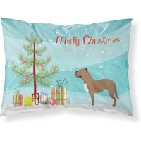 "Caroline's Treasures Perro de Presa Canario Pillowcase, Standard, Christmas Tree"