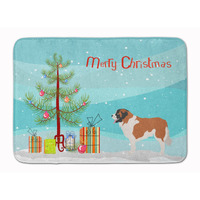 "Caroline's Treasures Moscow Watchdog Christmas Floor Mat, 19"" x 27"", Multicolor"