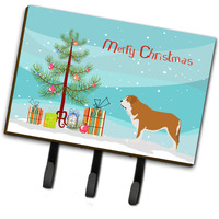 "Caroline's Treasures Mastin Espanol Spanish Mastiff Wall Hook, Triple, Christmas Tree"