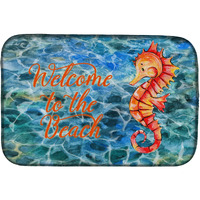 "Caroline's Treasures BB8519DDM Dish Drying Mat, 14"" x 21"", Multicolor"