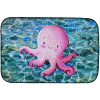 "Caroline's Treasures BB8522DDM Dish Drying Mat, 14"" x 21"", Multicolor"