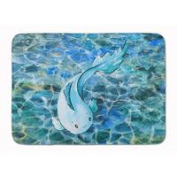 "Caroline's Treasures Blue Fish Floor Mat, 19"" x 27"", Multicolor"