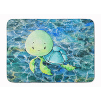 "Caroline's Treasures Sea Turtle Floor Mat, 19"" x 27"", Multicolor"