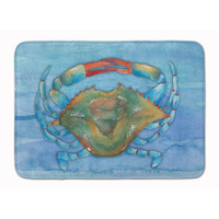 "Caroline's Treasures Blue Crab Floor Mat, 19"" x 27"", Multicolor"