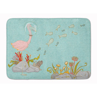 "Caroline's Treasures Flamingo Underwater Floor Mat, 19"" x 27"", Multicolor"
