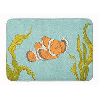 "Caroline's Treasures Clown Fish Floor Mat, 19"" x 27"", Multicolor"