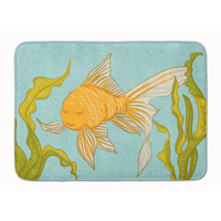 "Caroline's Treasures Gold Fish Floor Mat, 19"" x 27"", Multicolor"