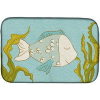 "Caroline's Treasures BB8545DDM Dish Drying Mat, 14 x 21"