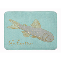 "Caroline's Treasures Fish Welcome Floor Mat, 19"" x 27"", Multicolor"