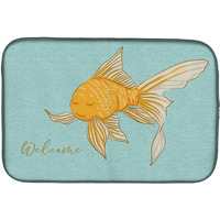 "Caroline's Treasures BB8551DDM Dish Drying Mat, 14"" x 21"""