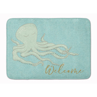 "Caroline's Treasures Octopus Welcome Floor Mat, 19"" x 27"", Multicolor"
