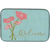 Bunch of Flowers Welcome Dish Drying Mat BB8554DDM