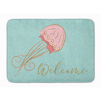 "Caroline's Treasures Jelly Fish Welcome Floor Mat, 19"" x 27"", Multicolor"