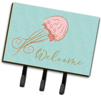 "Caroline's Treasures Jelly Fish Welcome Wall Hook, Triple"