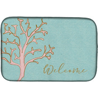 "Caroline's Treasures BB8556DDM Dish Drying Mat, 14"" x 21"""